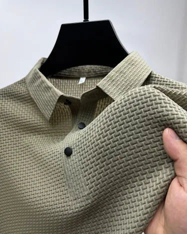 【49% ΕΚΠΤΩΣΗ ΣΗΜΕΡΑ】 Ανδρικά πουκάμισα πολυτελείας Ice Silk -